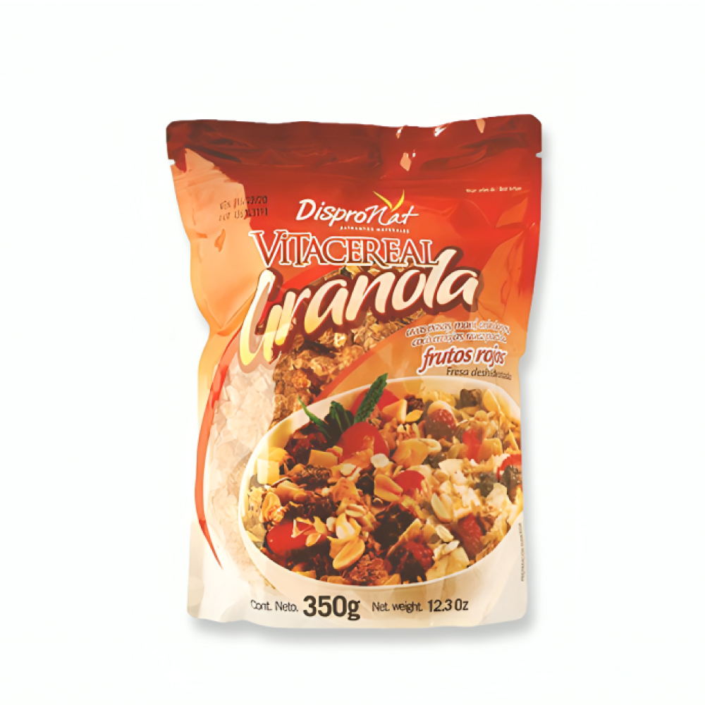 Granola Frutos Rojos 350 Gramos